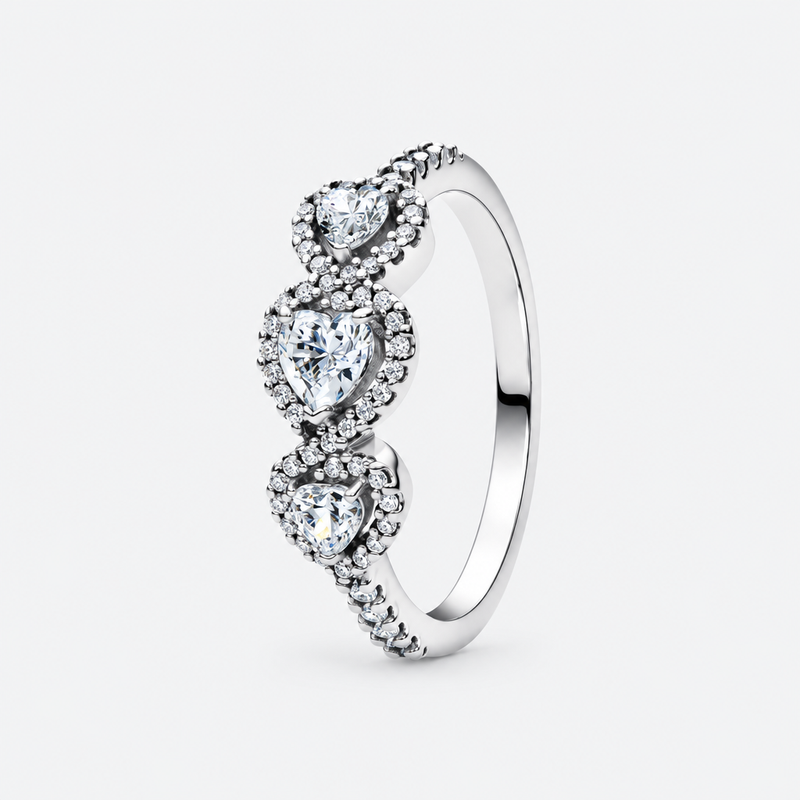 Minimal sterling silver ring
